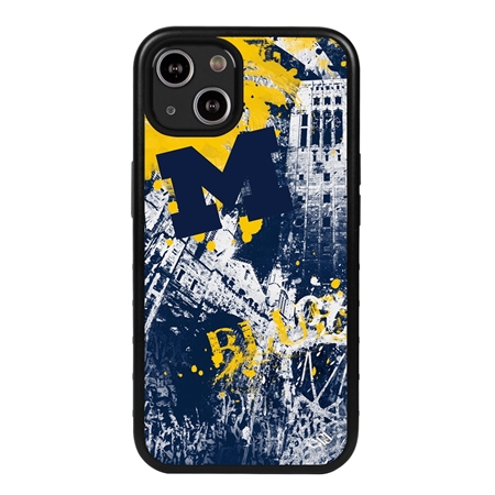 Guard Dog Michigan Wolverines PD Spirit Hybrid Phone Case for iPhone 14 Plus
