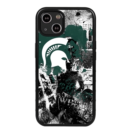 Guard Dog Michigan State Spartans PD Spirit Hybrid Phone Case for iPhone 14 Plus
