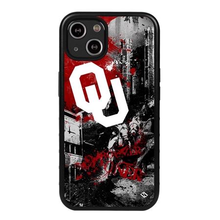 Guard Dog Oklahoma Sooners PD Spirit Hybrid Phone Case for iPhone 14 Plus
