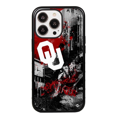 Guard Dog Oklahoma Sooners PD Spirit Hybrid Phone Case for iPhone 14 Pro
