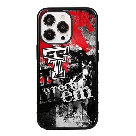 Guard Dog Texas Tech Red Raiders PD Spirit Hybrid Phone Case for iPhone 14 Pro
