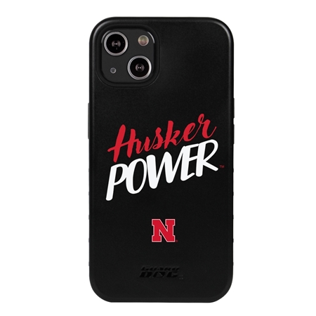 Guard Dog Nebraska Cornhuskers - Husker Power Hybrid Case for iPhone 14
