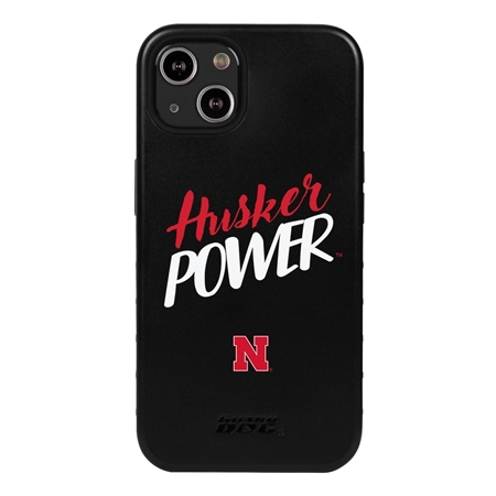 Guard Dog Nebraska Cornhuskers - Husker Power Hybrid Case for iPhone 14 Plus
