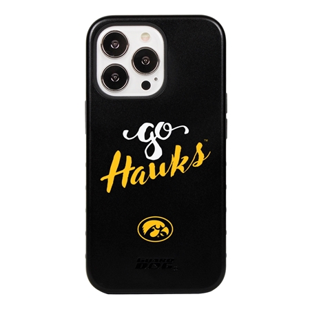 Guard Dog Iowa Hawkeyes - Go Hawks Case for iPhone 14 Pro
