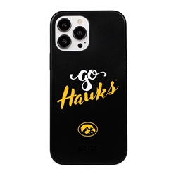 
Guard Dog Iowa Hawkeyes - Go Hawks Hybrid Case for iPhone 14 Pro Max