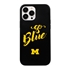 Guard Dog Michigan Wolverines - Go Blue Hybrid Case for iPhone 14 Pro Max
