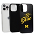 Guard Dog Michigan Wolverines - Go Blue Hybrid Case for iPhone 14 Pro Max
