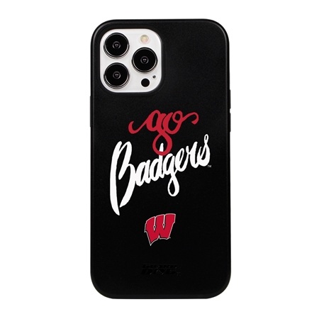 Guard Dog Wisconsin Badgers - Go Badgers™ Hybrid Case for iPhone 14 Pro Max
