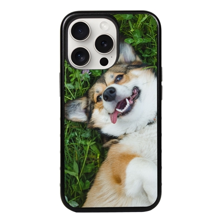 Custom Photo Case for iPhone 15 Pro (Black Case)
