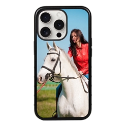 
Custom Photo Case for iPhone 15 Pro Max - Hybrid (Black Case)