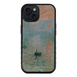 
Famous Art Case for iPhone 15 – Hybrid – (Monet – Impression Sunrise) 