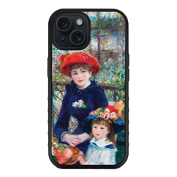
Famous Art Case for iPhone 15 – Hybrid – (Renoir – Two Sisters) 