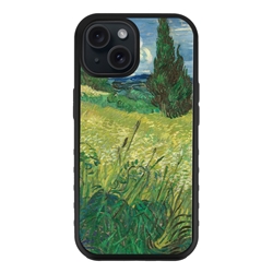 
Famous Art Case for iPhone 15 – Hybrid – (Van Gogh – Green Field) 