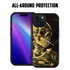 Famous Art Case for iPhone 15 (Van Gogh – Skull with Burning Cigarette) 
