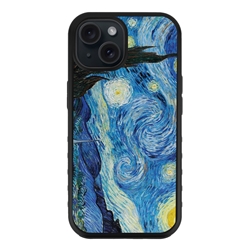
Famous Art Case for iPhone 15 – Hybrid – (Van Gogh – Starry Night) 