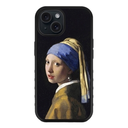 
Famous Art Case for iPhone 15 – Hybrid – (Vermeer – Girl with Pearl Earring) 