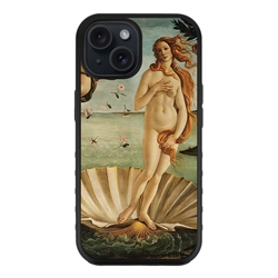
Famous Art Case for iPhone 15 Plus – Hybrid – (Botticelli – The Birth of Venus) 