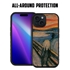 Famous Art Case for iPhone 15 Plus – Hybrid – (Munch – The Scream) 
