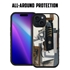 Famous Art Case for iPhone 15 Plus – Hybrid – (Picasso – Glass Guitar and Bottle) 
