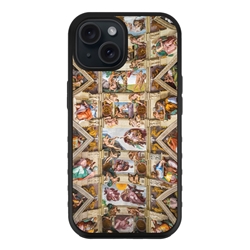 
Famous Art Case for iPhone 15 Plus – Hybrid – (Rafael – Sistine Chapel) 