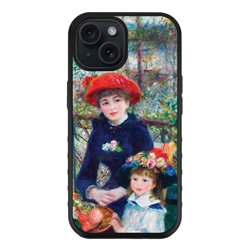 
Famous Art Case for iPhone 15 Plus – Hybrid – (Renoir – Two Sisters) 