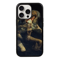 
Famous Art Case for iPhone 15 Pro – Hybrid – (De Goya – Saturno Devouring his Son) 