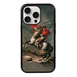 
Famous Art Case for iPhone 15 Pro – Hybrid – (Jacques Louis David – Napoleon Crossing The Alps) 