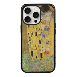 
Famous Art Case for iPhone 15 Pro – Hybrid – (Klimt – The Kiss) 