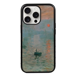 
Famous Art Case for iPhone 15 Pro – Hybrid – (Monet – Impression Sunrise) 