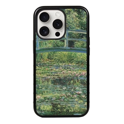 
Famous Art Case for iPhone 15 Pro – Hybrid – (Monet – The Water Lily Pond) 