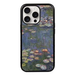 
Famous Art Case for iPhone 15 Pro – Hybrid – (Monet – Water Lilies) 