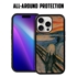 Famous Art Case for iPhone 15 Pro – Hybrid – (Munch – The Scream) 
