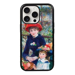 
Famous Art Case for iPhone 15 Pro – Hybrid – (Renoir – Two Sisters) 