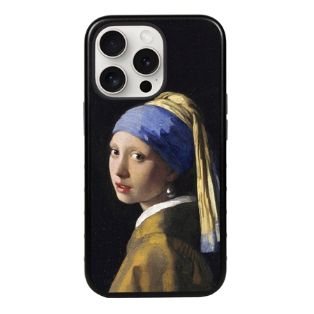 Famous Art Case for iPhone 15 Pro (Vermeer – Girl with Pearl Earring) 
