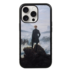
Famous Art Case for iPhone 15 Pro Max – Hybrid – (Caspar David Friedrich – Wanderer Above The Sea of Fog) 