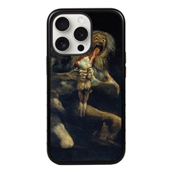 
Famous Art Case for iPhone 15 Pro Max – Hybrid – (De Goya – Saturno Devouring his Son) 