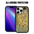 Famous Art Case for iPhone 15 Pro Max – Hybrid – (Klimt – The Kiss) 
