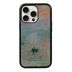 
Famous Art Case for iPhone 15 Pro Max – Hybrid – (Monet – Impression Sunrise) 