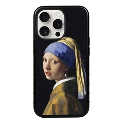 
Famous Art Case for iPhone 15 Pro Max – Hybrid – (Vermeer – Girl with Pearl Earring) 