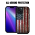 Guard Dog American Flag Protective Hybrid Case for iPhone 15 - American Might
