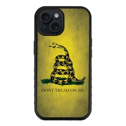 
Guard Dog American Flag Protective Hybrid Case for iPhone 15 - Gadsden