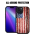 Guard Dog American Flag Protective Hybrid Case for iPhone 15 - Land of Liberty
