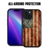 Guard Dog American Flag Protective Hybrid Case for iPhone 15 - Perseverance
