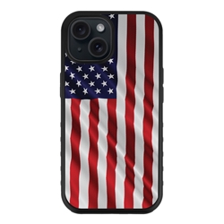 
Guard Dog American Flag Protective Hybrid Case for iPhone 15 - Star Spangled Banner