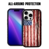 Guard Dog American Flag Protective Case for iPhone 15 Pro - Land of Liberty
