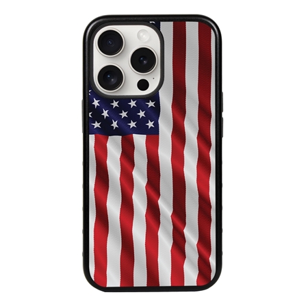 Guard Dog American Flag Protective Case for iPhone 15 Pro - Star Spangled Banner
