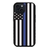 Guard Dog American Flag Protective Case for iPhone 15 Plus - Thin Blue Line - Honor

