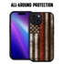 Guard Dog American Flag Protective Hybrid Case for iPhone 15 Plus - Thin Red Line - Legend

