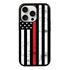 Guard Dog American Flag Protective Case for iPhone 15 Pro Max - Thin Red Line - Hero
