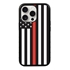 Guard Dog American Flag Protective Hybrid Case for iPhone 15 Pro Max - Thin Red Line - Honor
